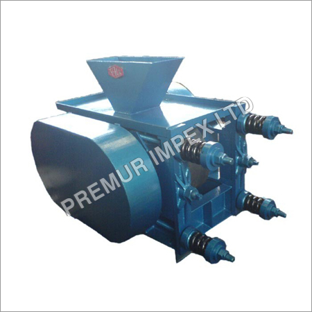 Smooth Double Roll Crusher Capacity: 500-2000 Kg/Hr
