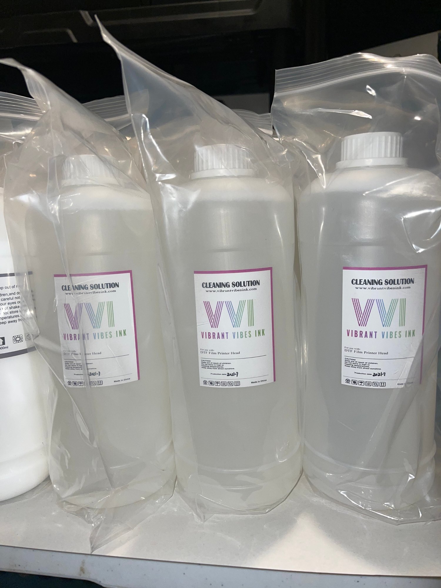 Dtf Cleaning Solution / Universal Cleaner For Dtg Dtf Uv Machines - Color: Colorless