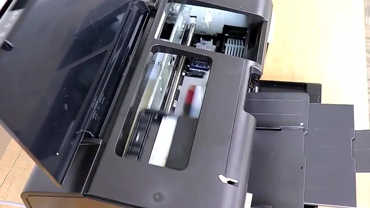 Audley Dtf 24 Inches I3200 Dual Head - Production Dtf Printerwithout Head - Color: Black