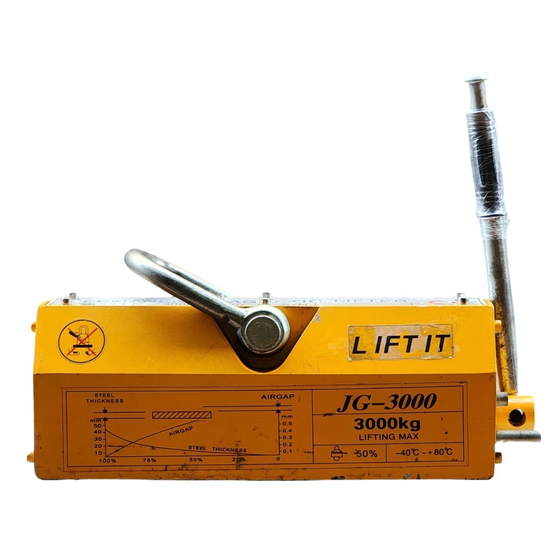 Yellow Liftit Magnetic Lifter 3000 Kg