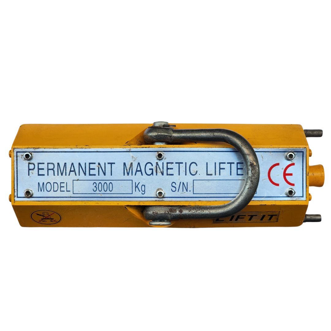 Yellow Liftit Magnetic Lifter 3000 Kg