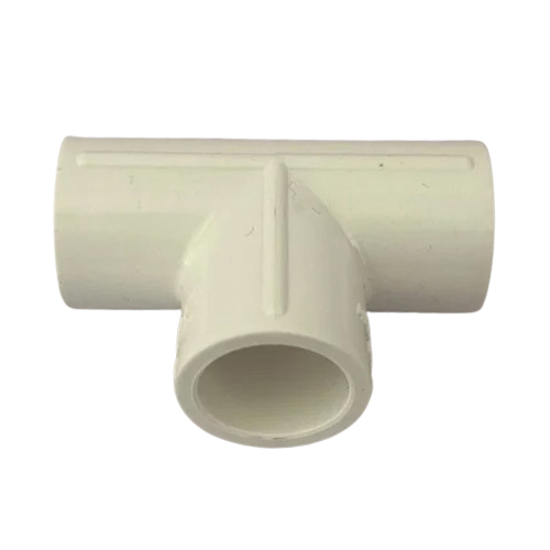 1 इंच ऑफ व्हाइट UPVC टी