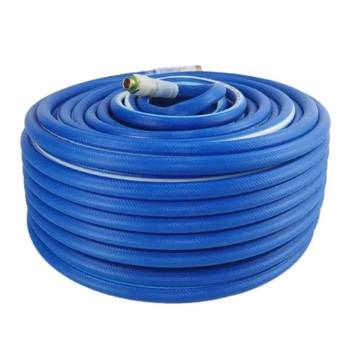 Blue Braided Construction Hose Hardness: Hard