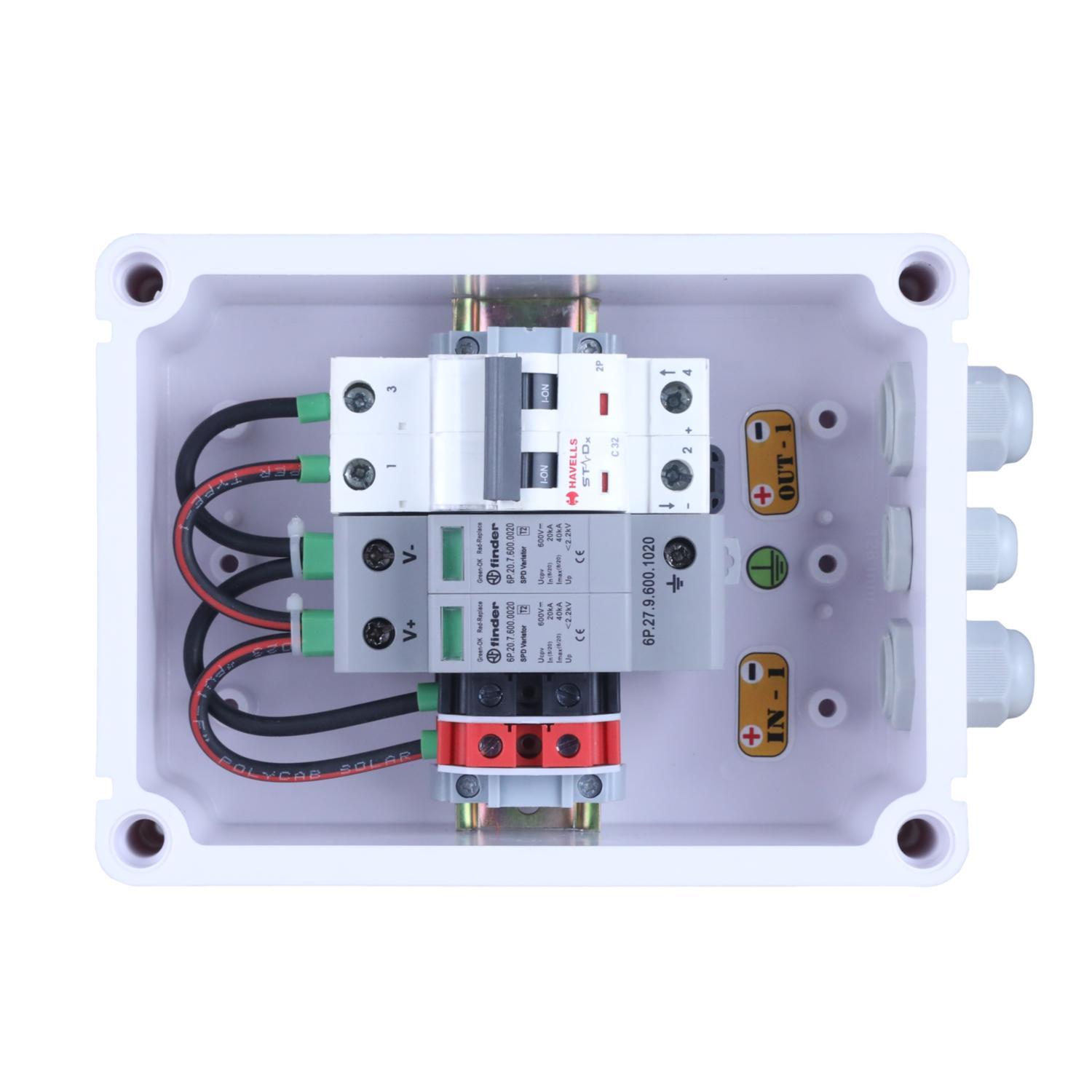 Dcdb 1 In 1 Out Mcb Spd 500v Std