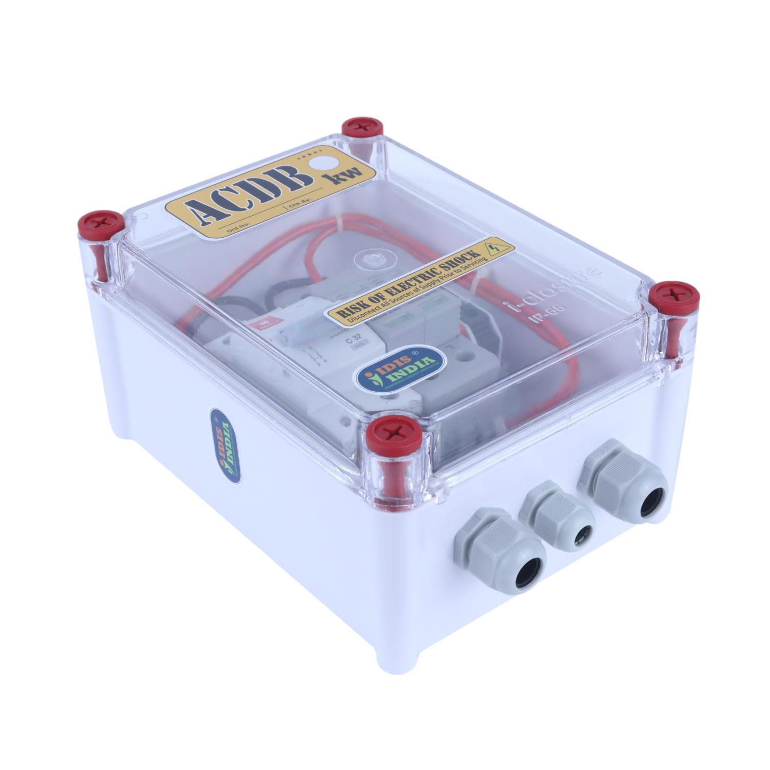 Single Phase Acdb 1 To 6 Kw Mcb Spd Std