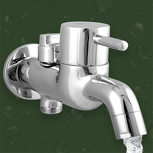 Two Way Bib Cock With Flange By Kech Incorporation