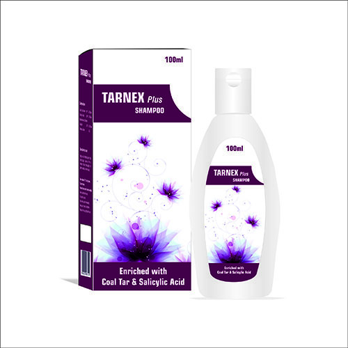 Tarnex Plus Shampoo - Coal Tar Solution Bp 4.25%, Salicylic Acid Usp 2%, Benzalkonium Chloride Usp 0.40% | Anti-dandruff, Smoothens Slap, Boosts Hair Growth
