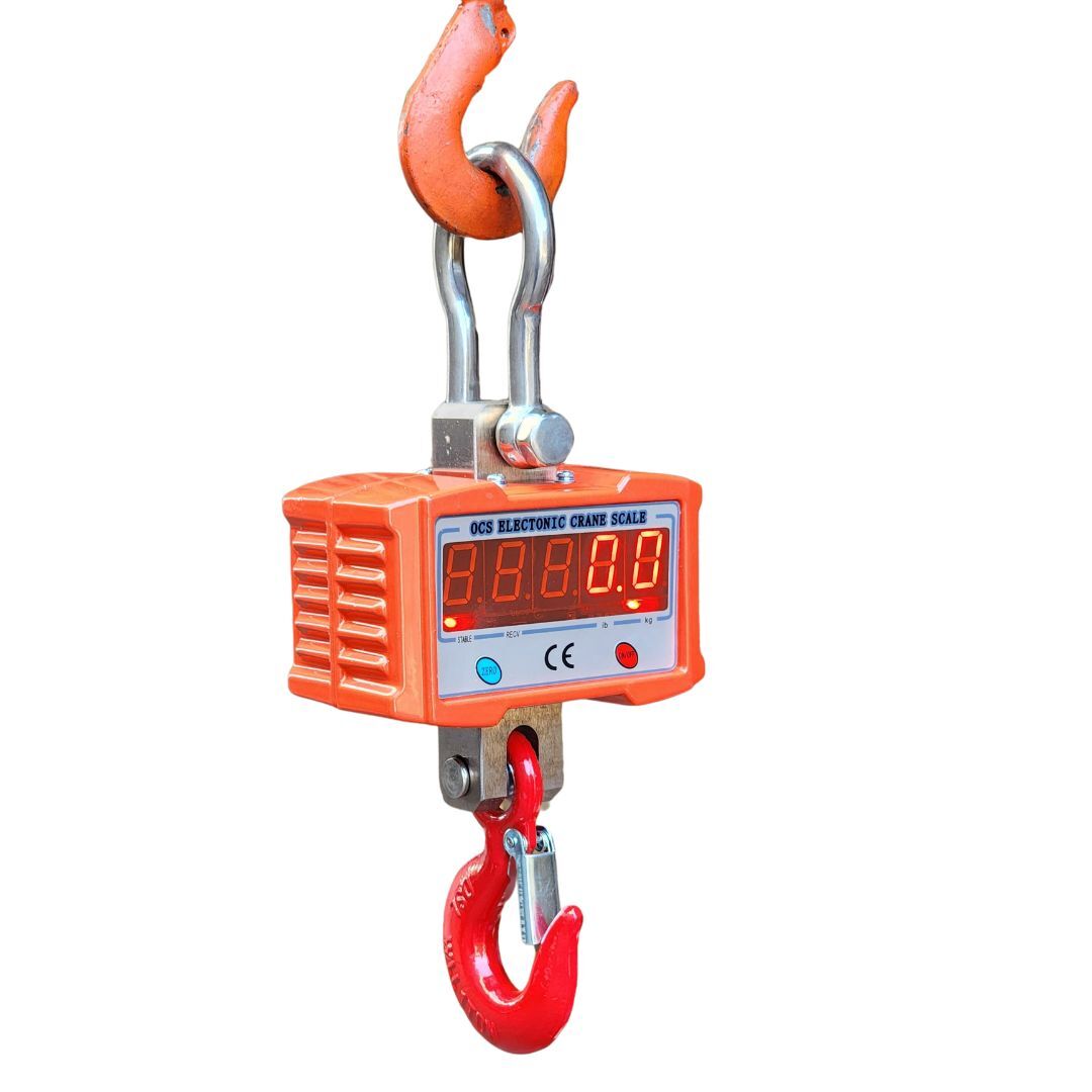 Easy To Operate Digital Crane Scale With Wireless Remote Control 1 Ton