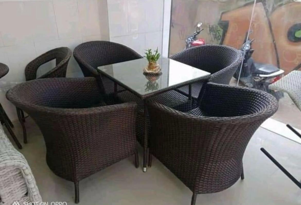 Luxury Outdoor Hanging Basket Swing Chair - Poly Nylon Wrapped Iron Frame, Brown Faux Rattan Wicker | All Weather Support, Indoor & Outdoor Usage, Easy To Clean, Uv Resistant, Water Resistant