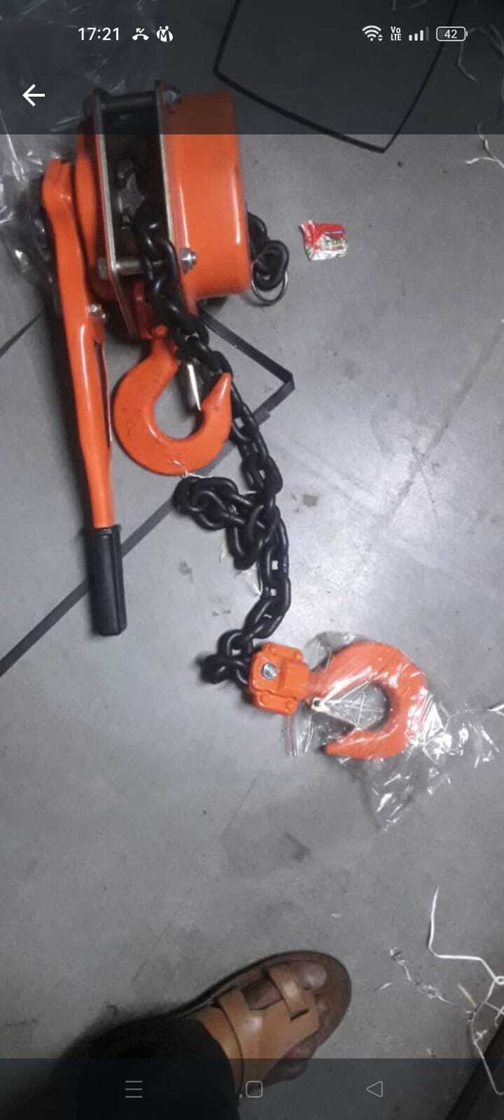 Strong Ratchet Lever Pulley Block