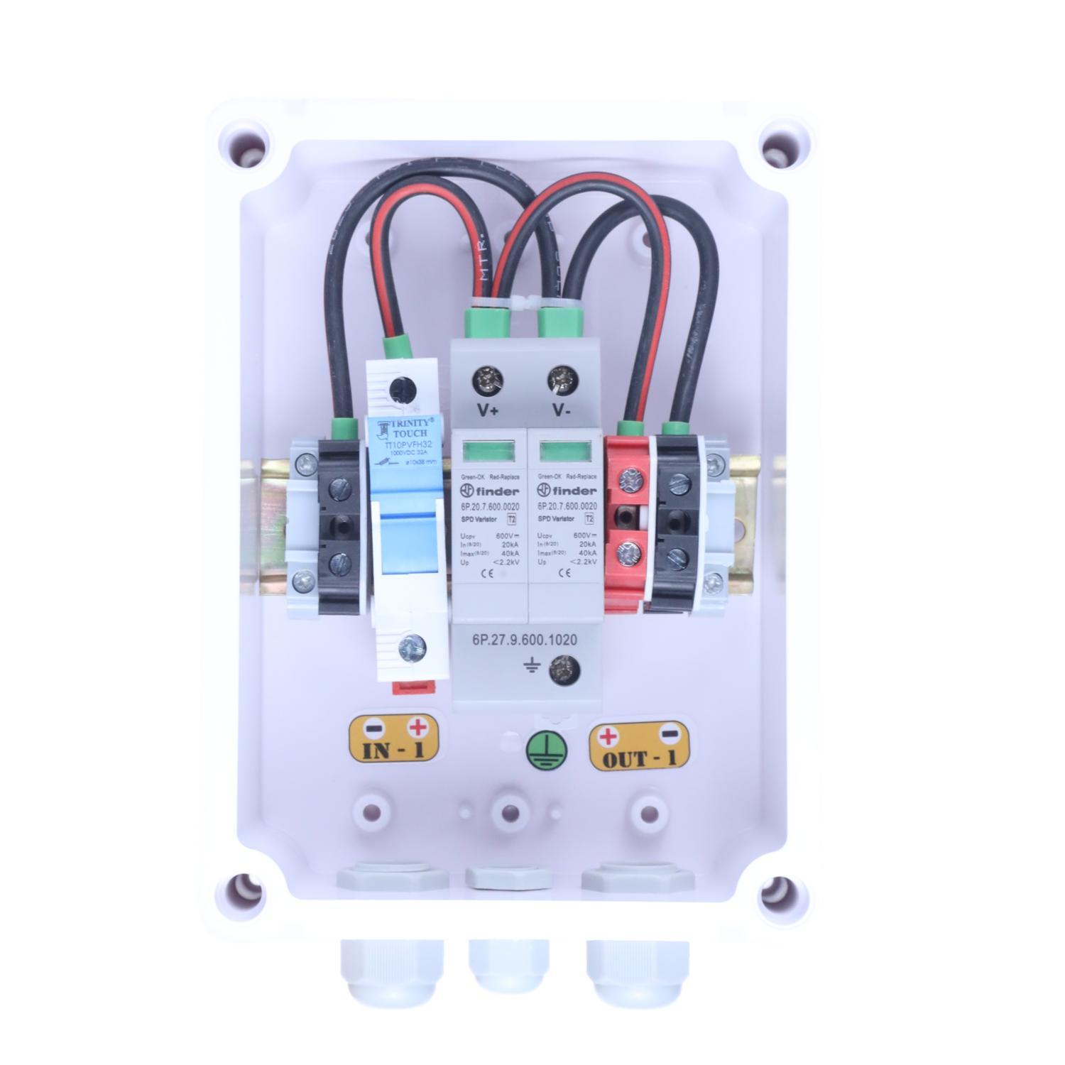 Dcdb 1 In 1 Out Fuse Spd 600v Std