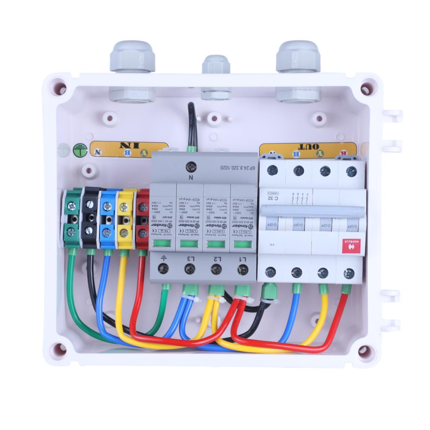 Three Phase Acdb 1 To 10 Kw Mcb Spd Std