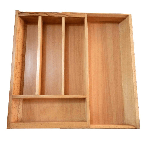 Wooden Cutlery Tray - Color: Different Available