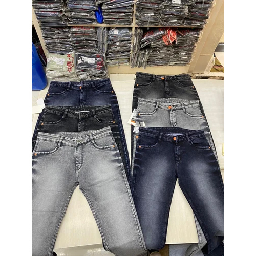 Mens Fancy Jeans - High-Quality Denim, Multicolor Design | Quick-Dry Feature, Suitable for All Seasons: Summer, Winter, Rainy, Spring
