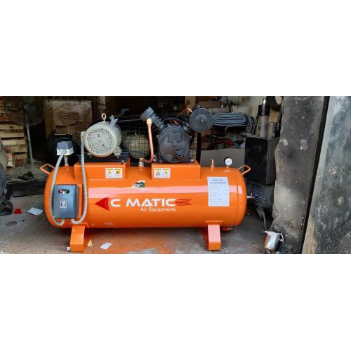 Orange Elgi Oil Free Air Compressor