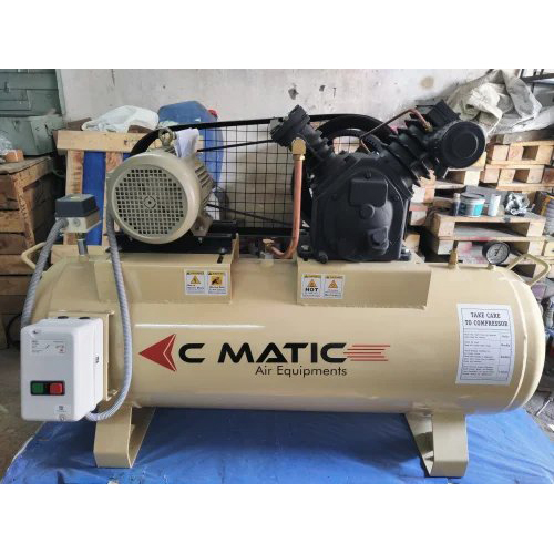 Lubricated Two Stage Air Compressor