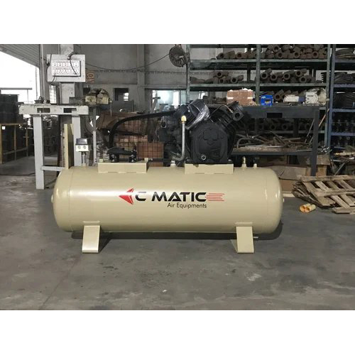 7.5 Hp Double Piston Air Compressor Power Source: Electric
