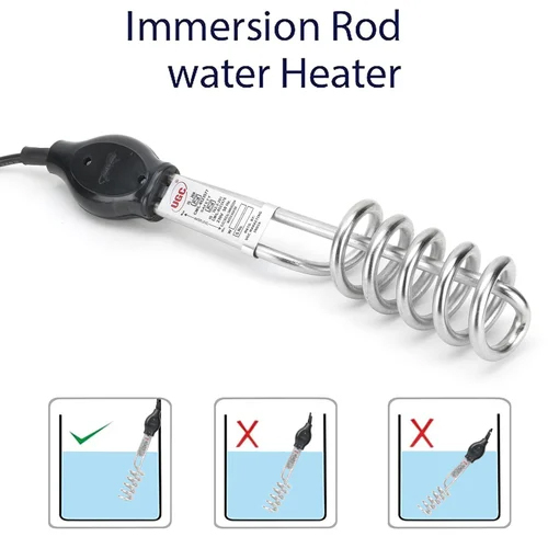 White 1000W Electric Immersion Water Heater