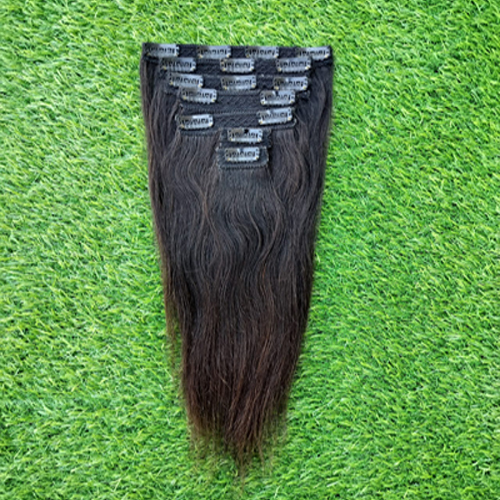 Clip In Set Human Hair - Application: Profesional