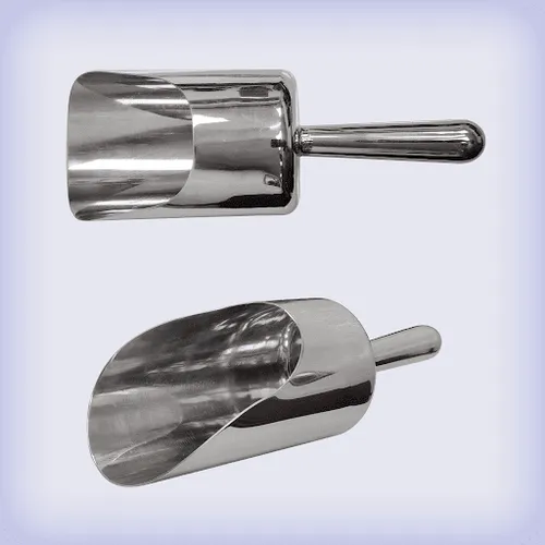 Ss Scoops (Open & Closed) Type - Stainless Steel 316 Material | Precise, Hygienic Material Handling, Sturdy Design, Flat-bottomed Structure, Rounded Sides
