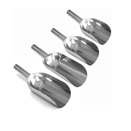 Ss Scoops (Open & Closed) Type - Stainless Steel 316 Material | Precise, Hygienic Material Handling, Sturdy Design, Flat-bottomed Structure, Rounded Sides