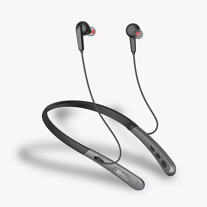 Mbuddy 105 Wireless Neckband - Battery Backup: 33 Hours Hours