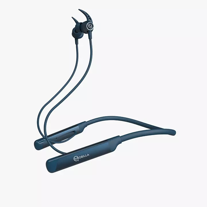 Mbuddy 761 Wireless Neckband - Battery Backup: 60 Hours Hours