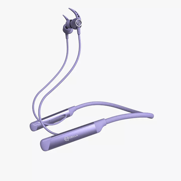 Mbuddy 761 Wireless Neckband - Battery Backup: 60 Hours Hours