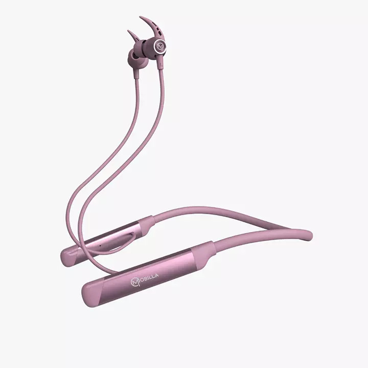 Mbuddy 761 Wireless Neckband - Battery Backup: 60 Hours Hours