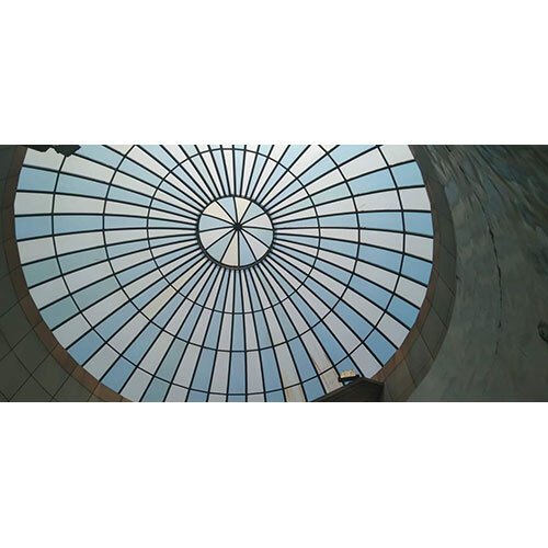 Polycarbonate Roofing Sheets - Steel Material, Grey Color | Durable Structural Design