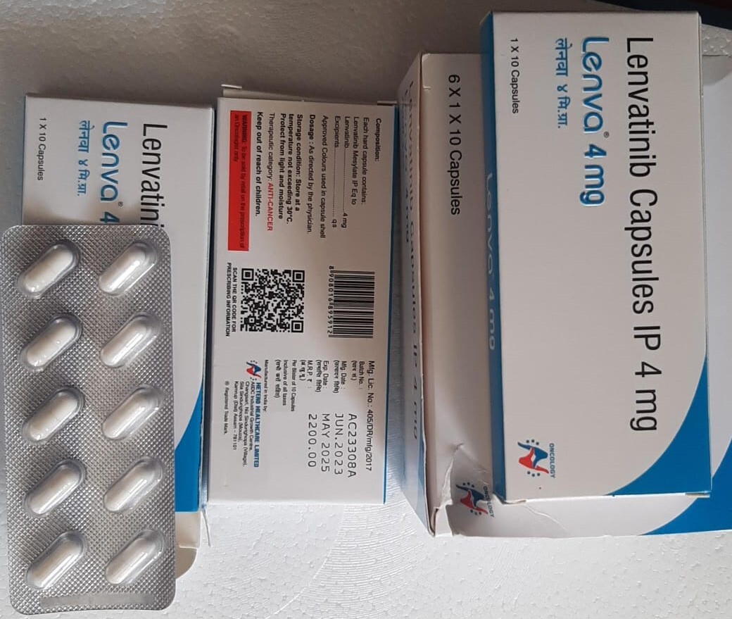 Lenva 4 Mg Capsules - Dosage Form: As Per Suggestion