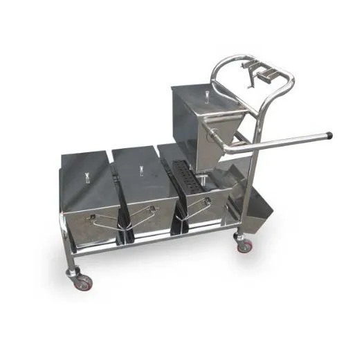 Ss Mopping Trolly (Sq.bucket)