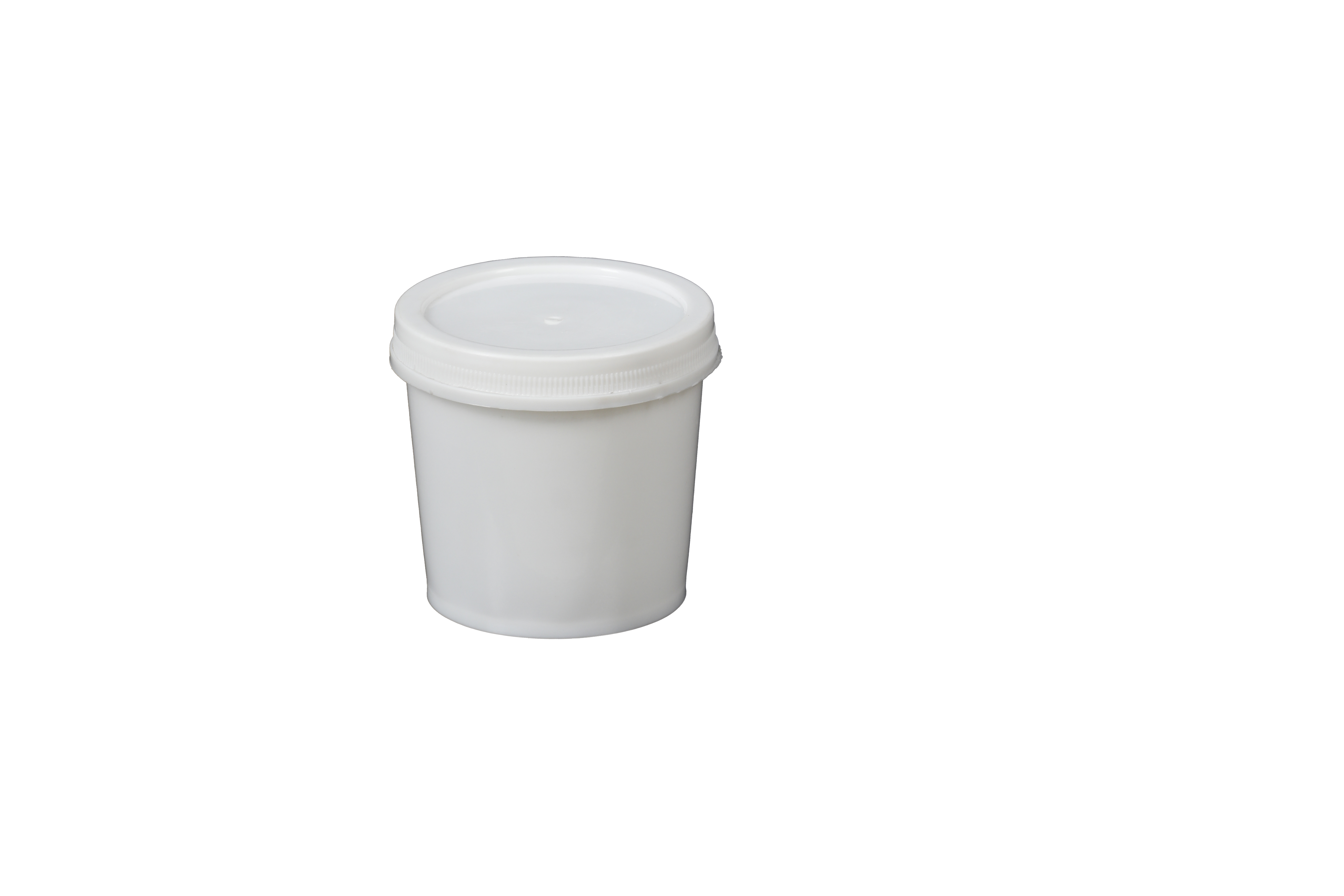 100 Ml Bucket - Rigid Plastic, 100 Ml Size, White Color | Rust-free, Cost-effective, Flexible Moulding For Diverse Applications