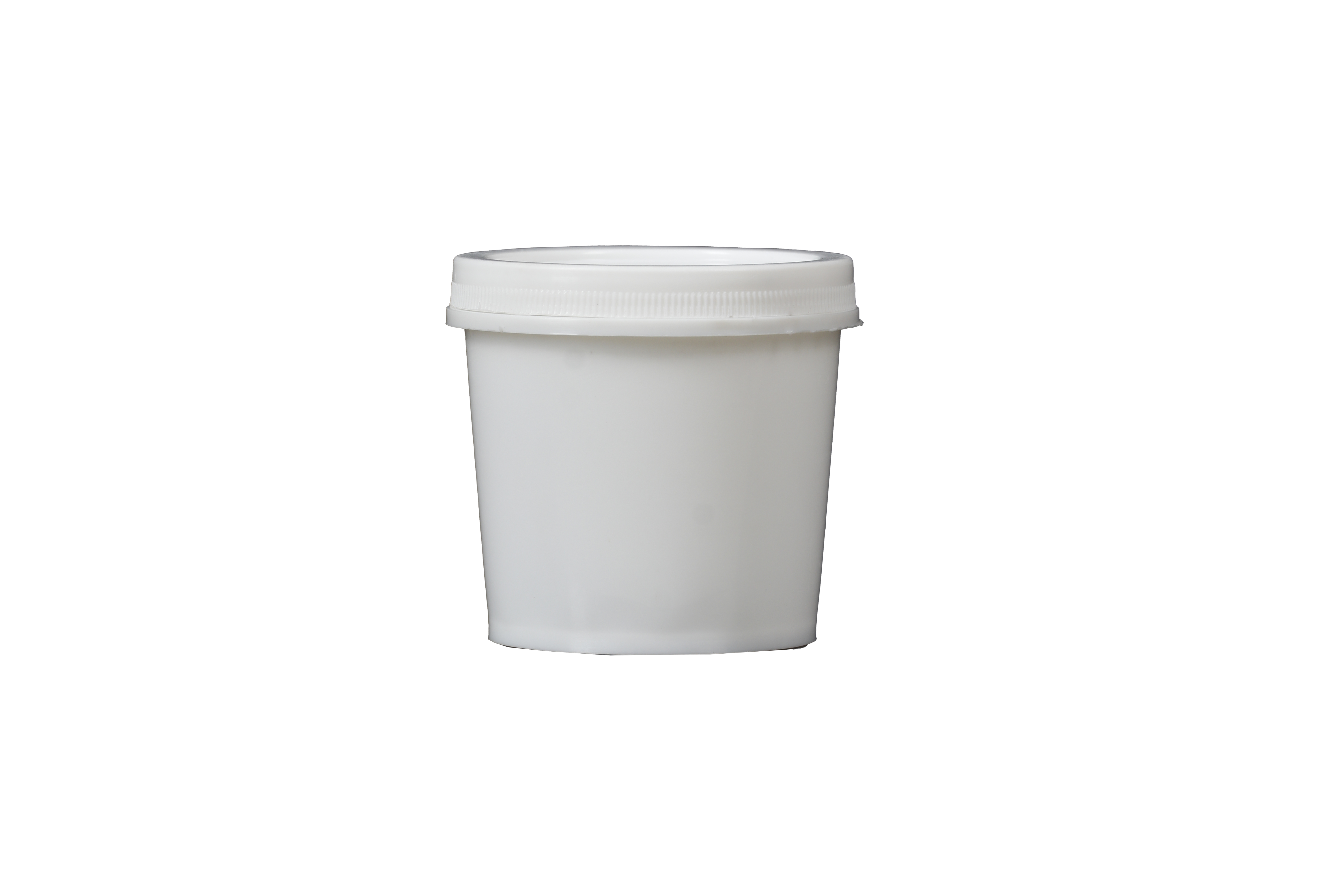 100 Ml Bucket - Rigid Plastic, 100 Ml Size, White Color | Rust-free, Cost-effective, Flexible Moulding For Diverse Applications
