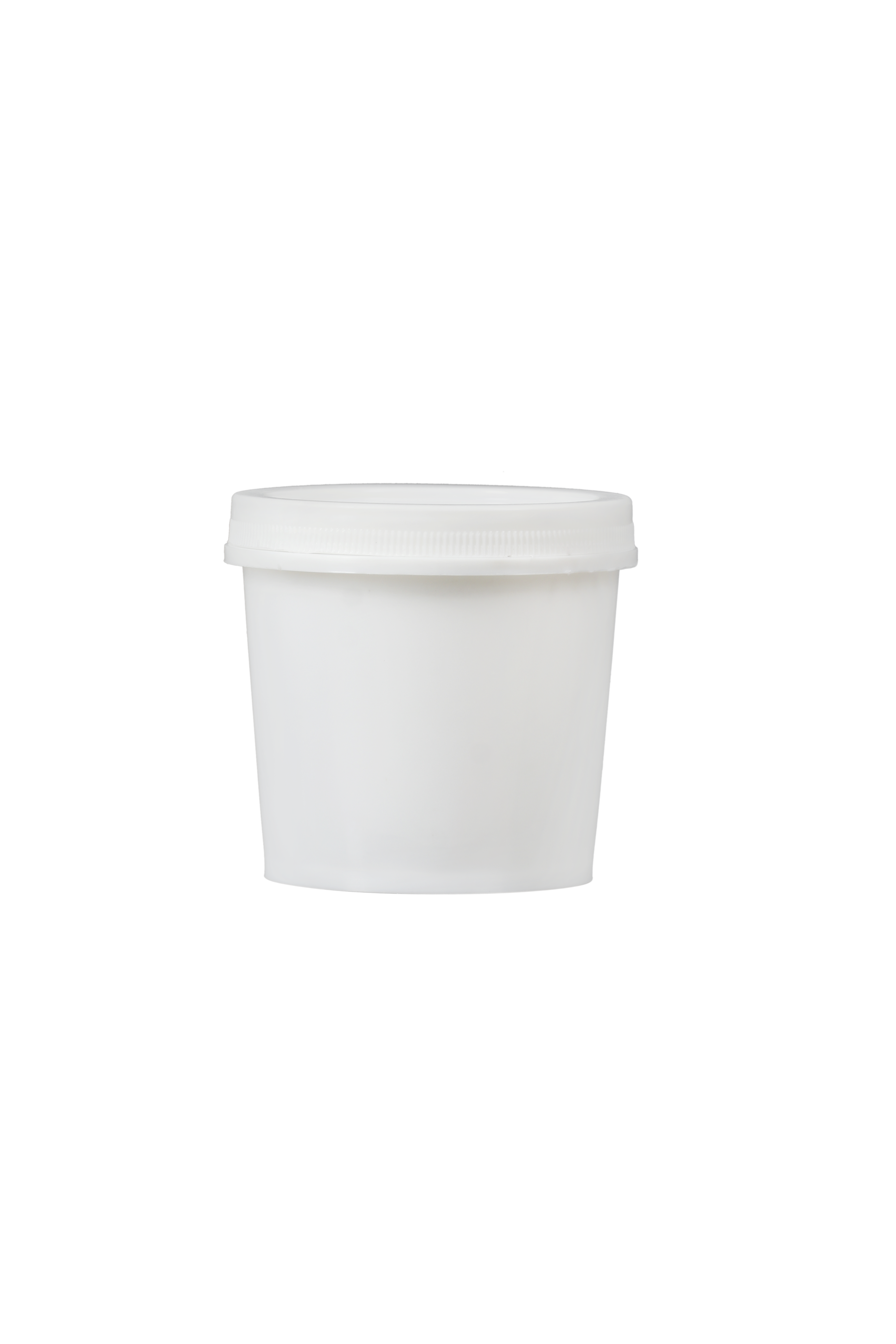 100 Ml Bucket - Rigid Plastic, 100 Ml Size, White Color | Rust-free, Cost-effective, Flexible Moulding For Diverse Applications