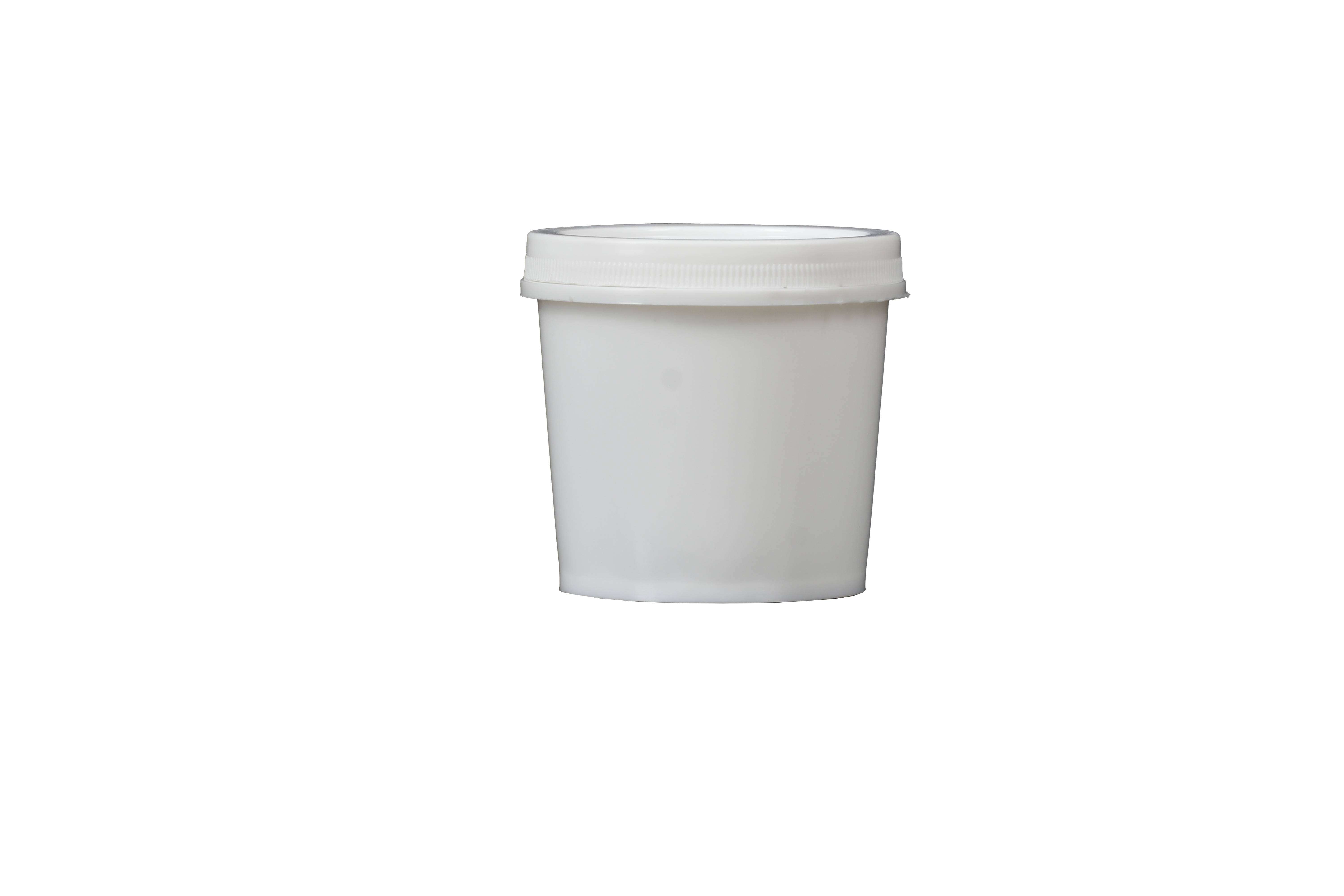100 Ml Bucket - Rigid Plastic, 100 Ml Size, White Color | Rust-free, Cost-effective, Flexible Moulding For Diverse Applications