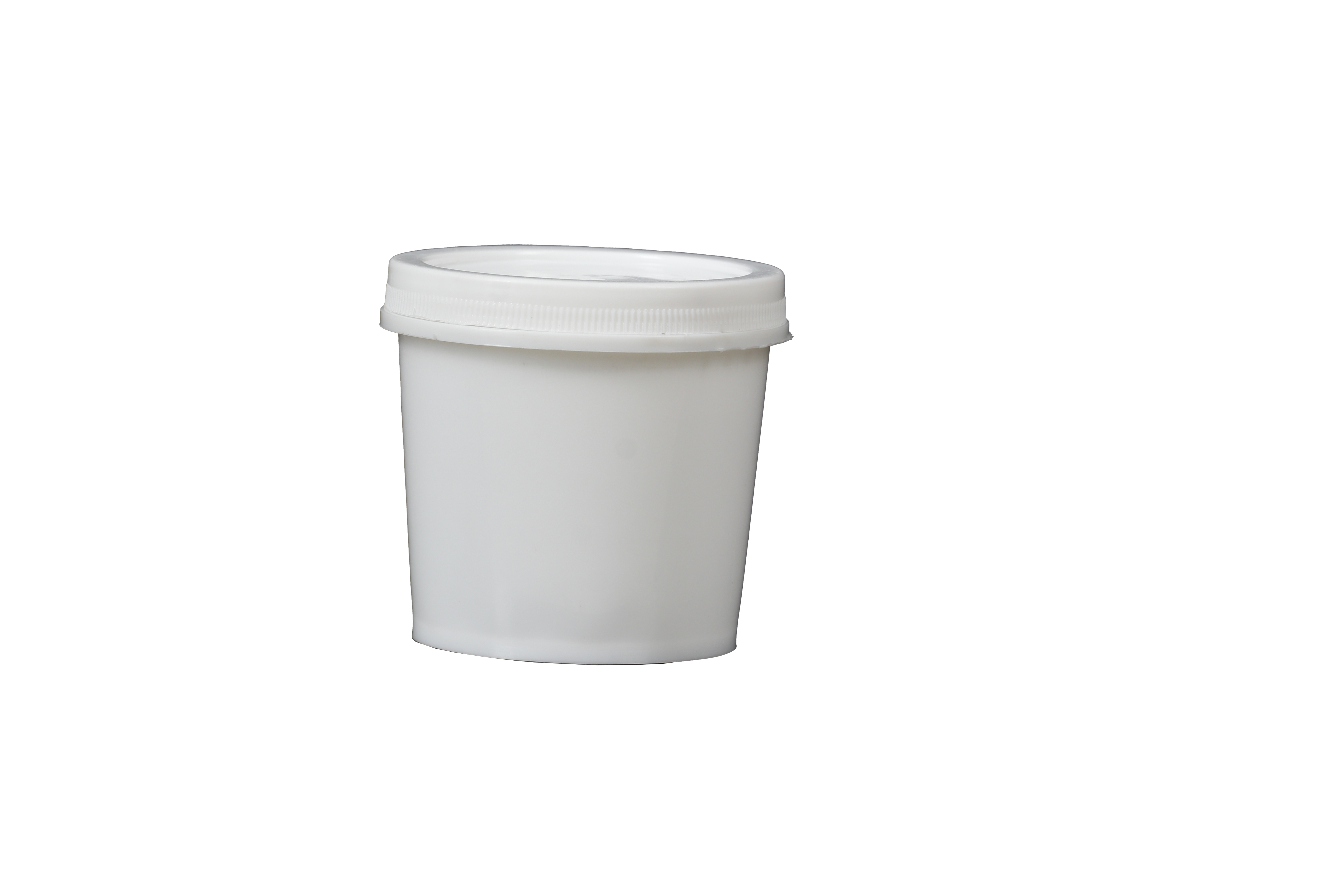 100 Ml Bucket - Rigid Plastic, 100 Ml Size, White Color | Rust-free, Cost-effective, Flexible Moulding For Diverse Applications
