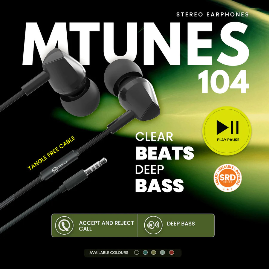 Mtunes 104 Earphone