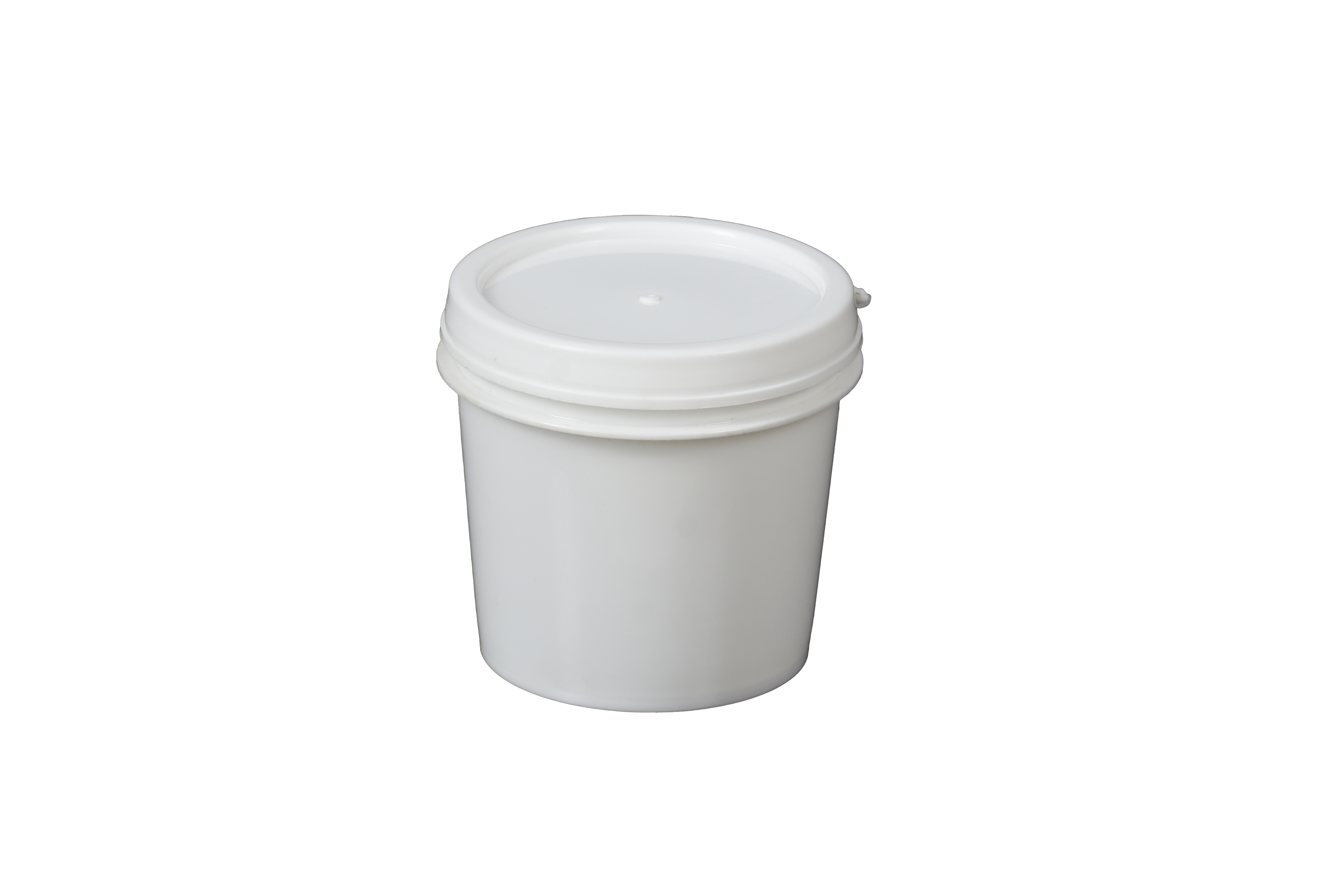 200 Ml Bucket - High-quality Plastic, Rigid Construction, Classic White Color | Rust-free, Cost-effective, Multiple Sizes Available