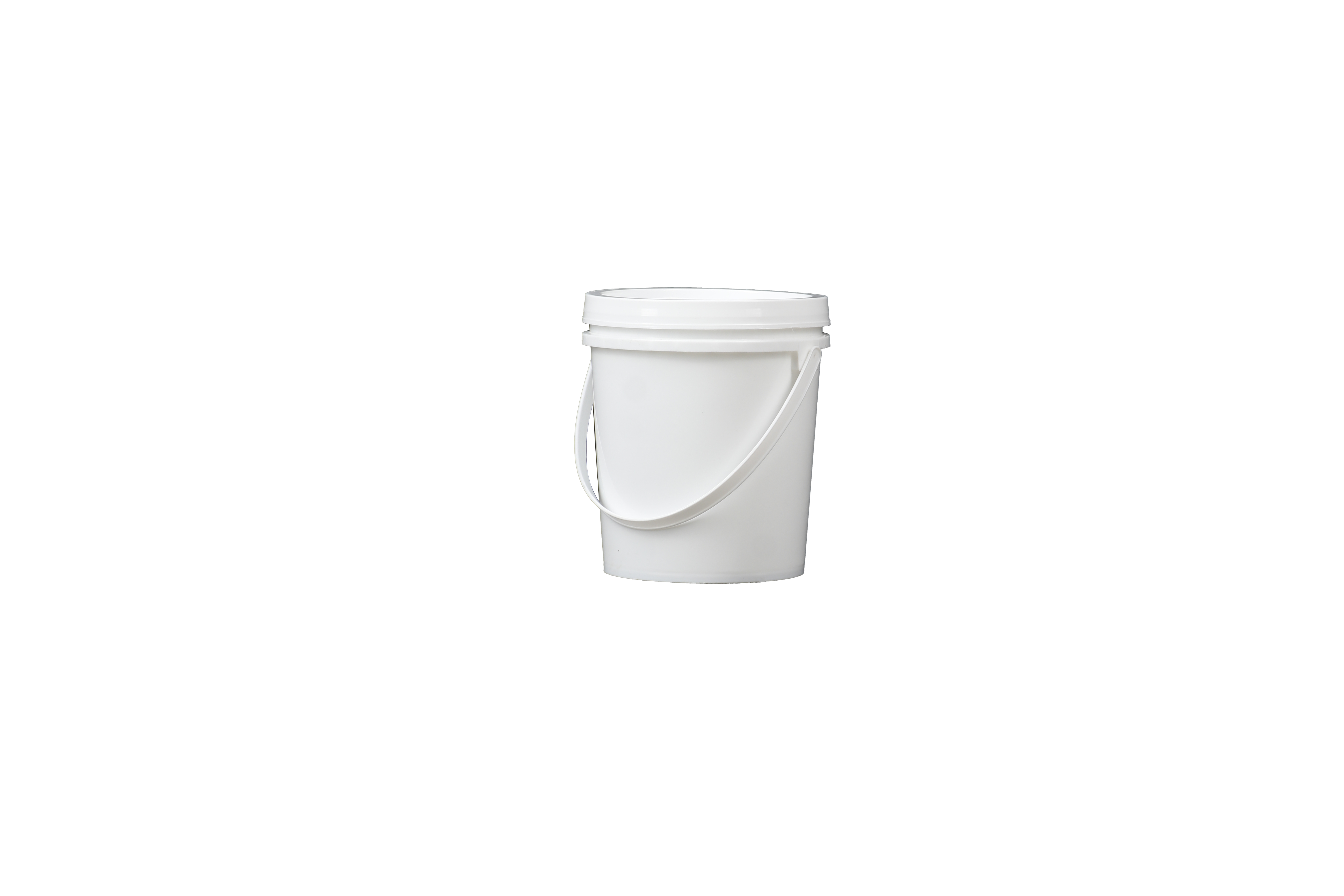 2 Ltr. Bucket - Rigid Plastic, 2 Liters Capacity, White Color | Rust-free, Cost-effective, Versatile For Liquid Storage Applications