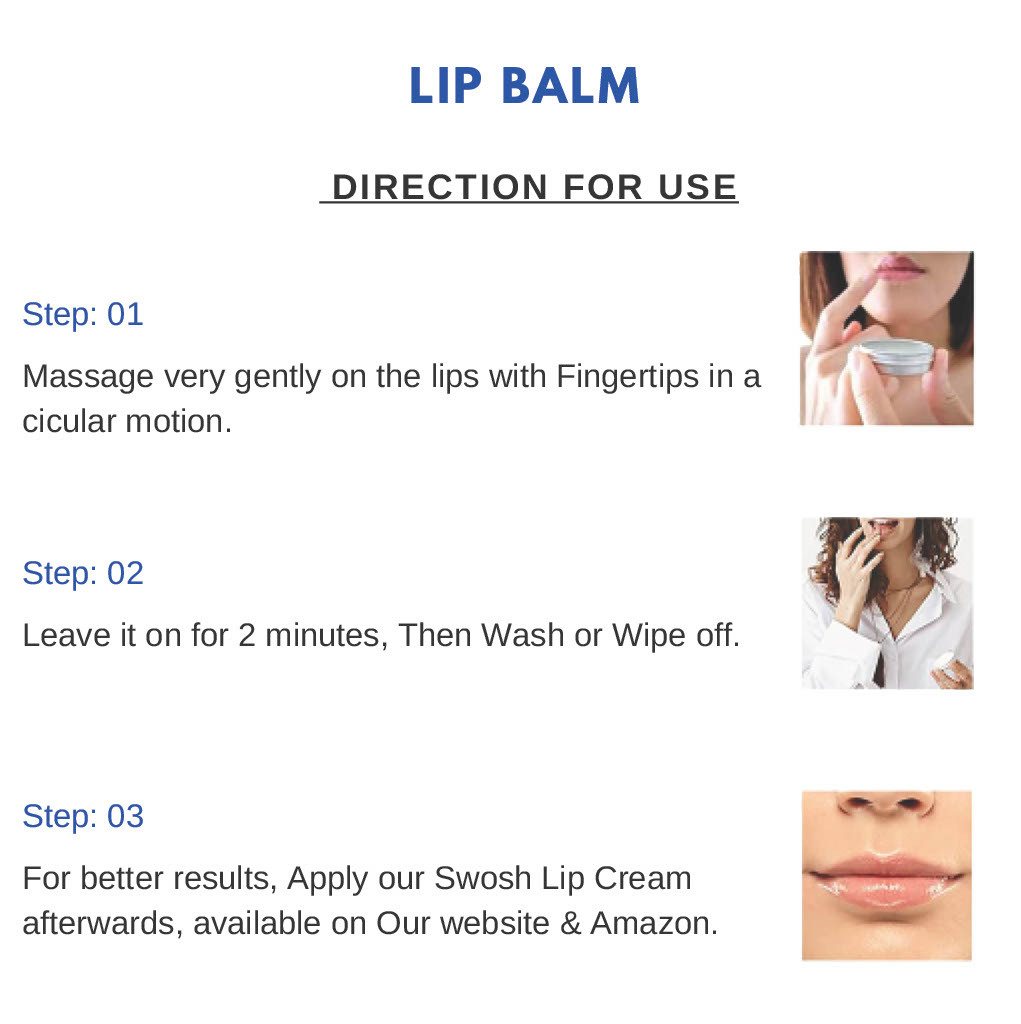 Lip Balm - Herbal Formula | Safe, Smooth Texture, Unisex, 24-month Shelf Life, All Skin Types