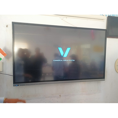 75 Inch Interactive Flat Display Panel - High-Quality Plastic or Glass, Customizable Shape | Modern Style, Manual Functionality, Available in Various Colors for Commercial Use
