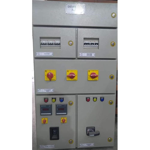 Distribution Panel - Mild Steel with GI Galvanized Surface Finish, Stainless Steel Cover, First-Class Quality, Durable Warranty Included