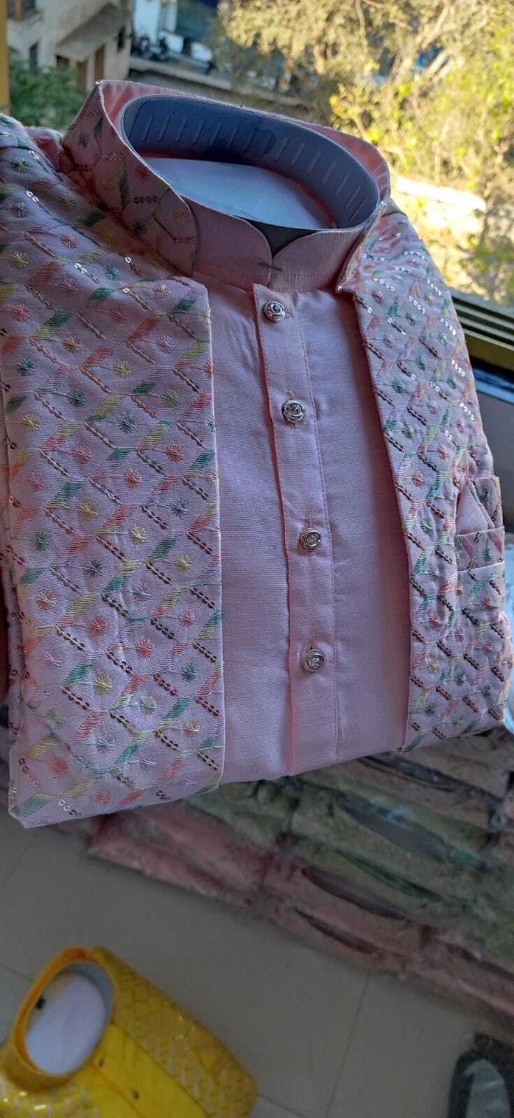 Mens Kurta With Koti And Payjama