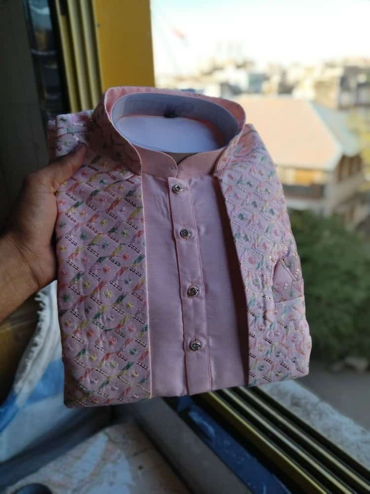 Mens Kurta With Koti And Payjama