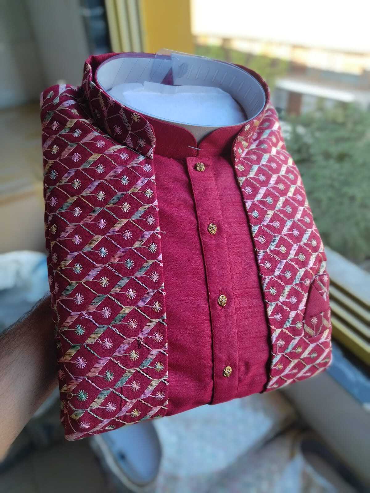 Mens Kurta With Koti And Payjama
