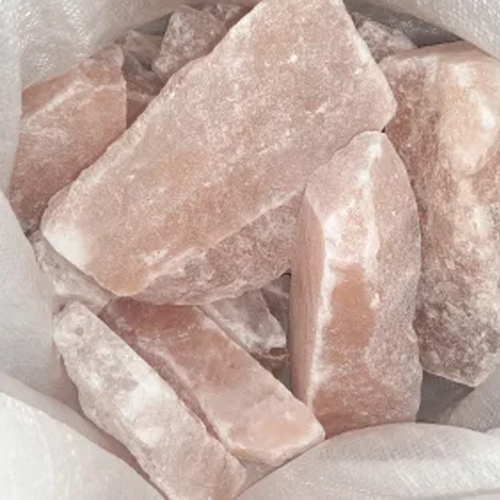 Himalayan Pink Rock Salt Lump - Raw Form, Vacuum Packed | High Purity, Nil Moisture, Stunning Red and White Hues