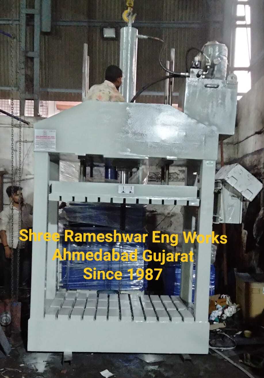 Cement Bag Baler Machine - Body Material: Steel