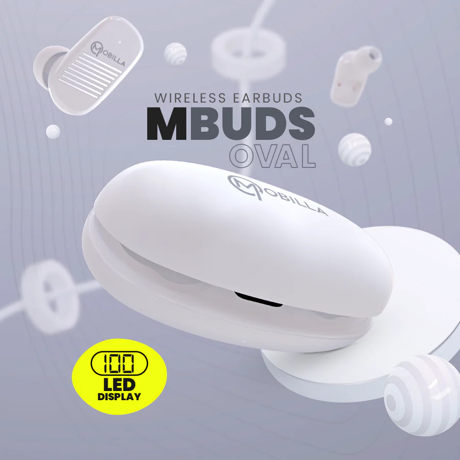 Mbuds Oval Wireless Earbuds