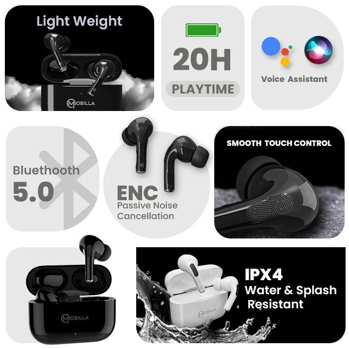 Mbuds 104 Wireless Earbuds